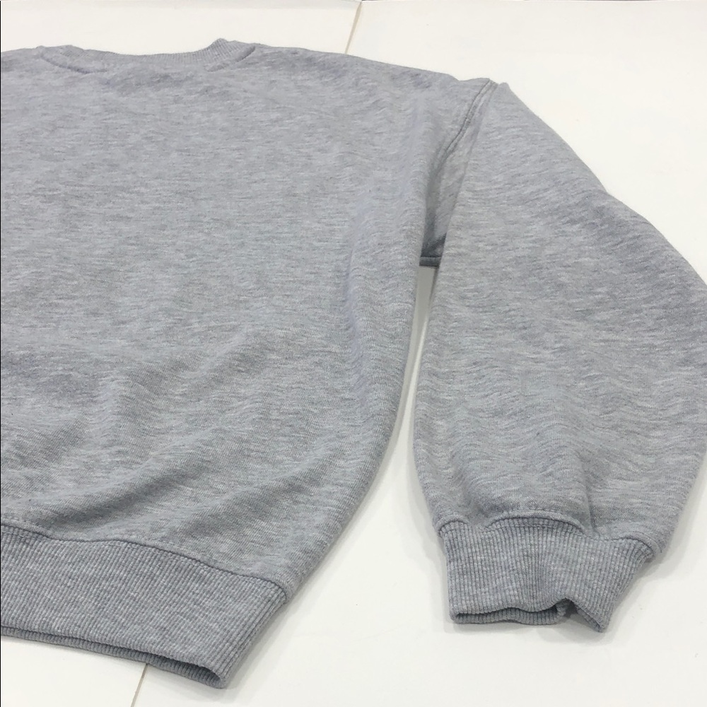 Disney Mickey Mouse Crewneck Sweatshirt – Heather Gray – YL  (14–16) - Picture 8 of 13